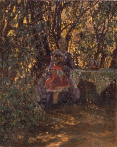 Garten der Villa in Wannsee von Max Liebermann